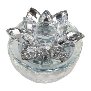 Lotus Trinket Glass Box