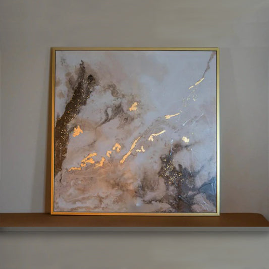 42 x 42 Abstract Oil Painting