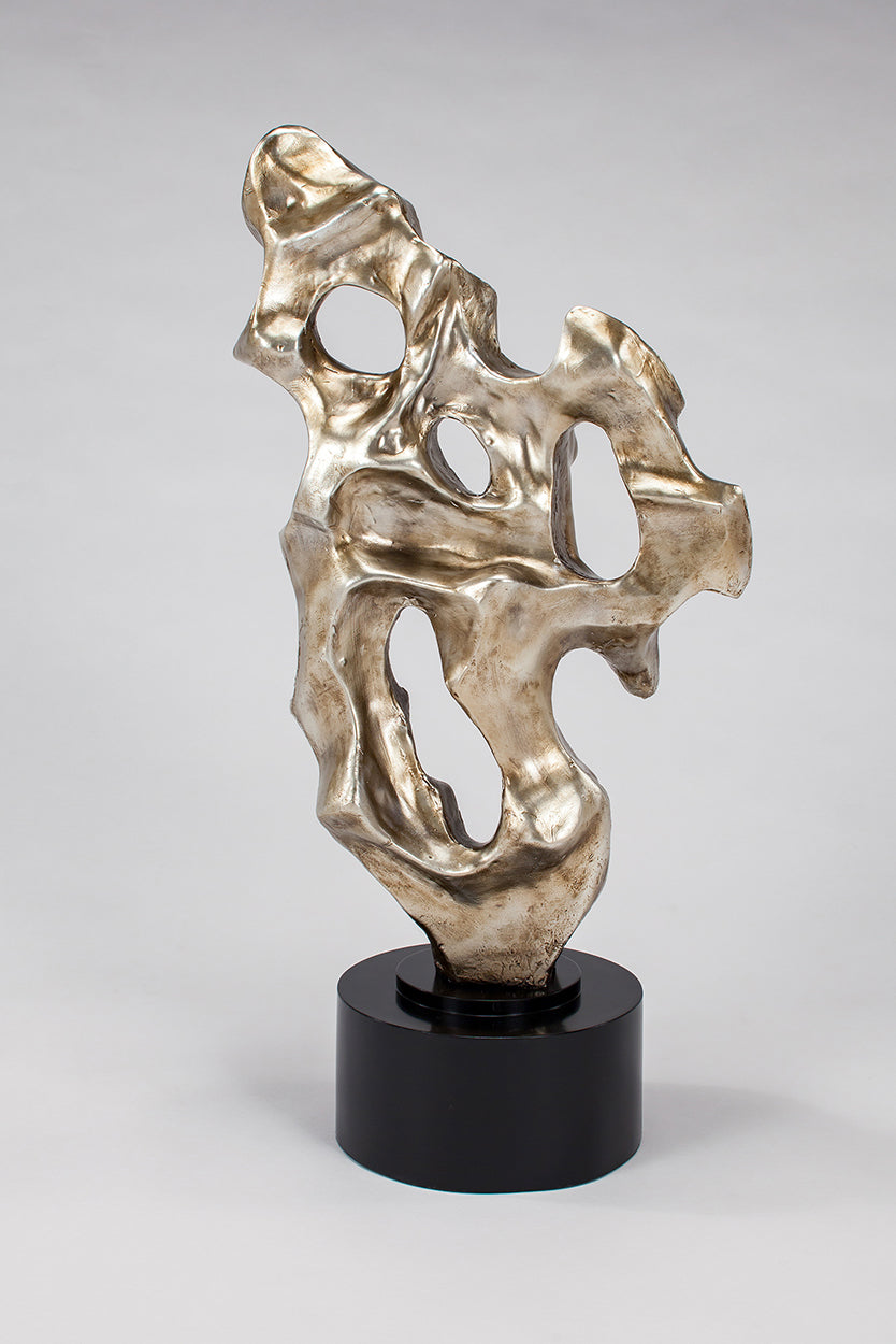 Beyond Measurement Gold Sculpture