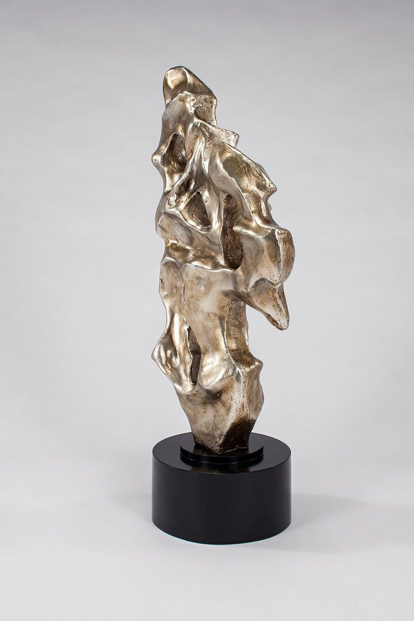 Beyond Measurement Gold Sculpture