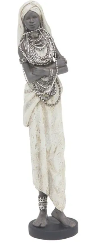 African Women Sculptures - Set of 3