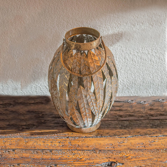 Gold Metal Lantern