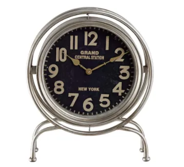Grand Central Station Train 17" Table Clock