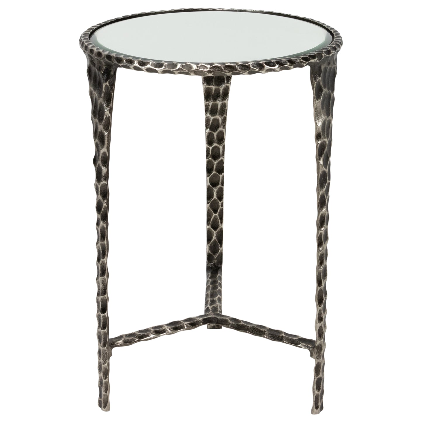 Hammered Design Cocktail Table