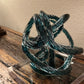 Blue & Green Glass Knot - 5.9 inches