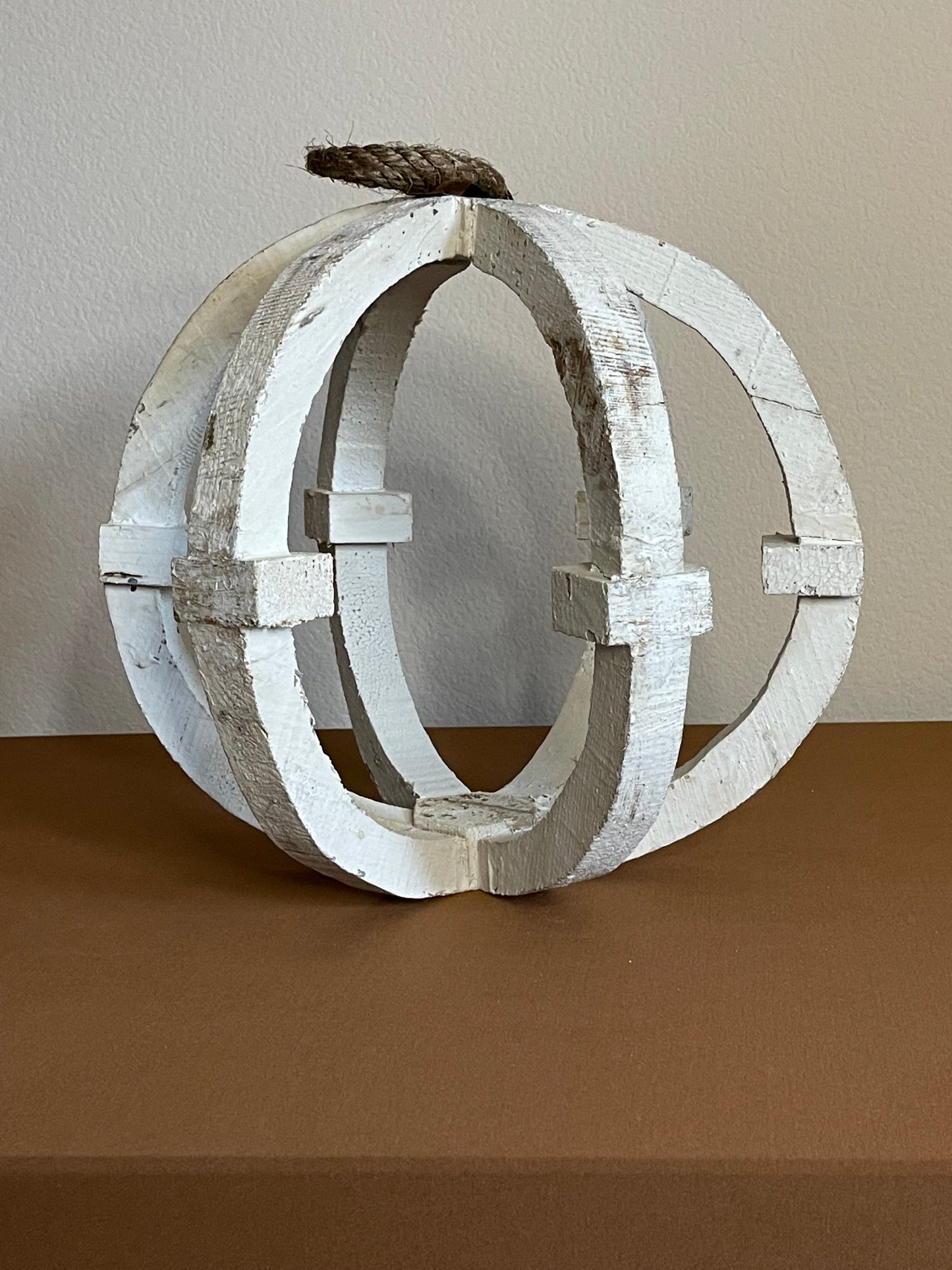 Farmhouse Wooden Sphere