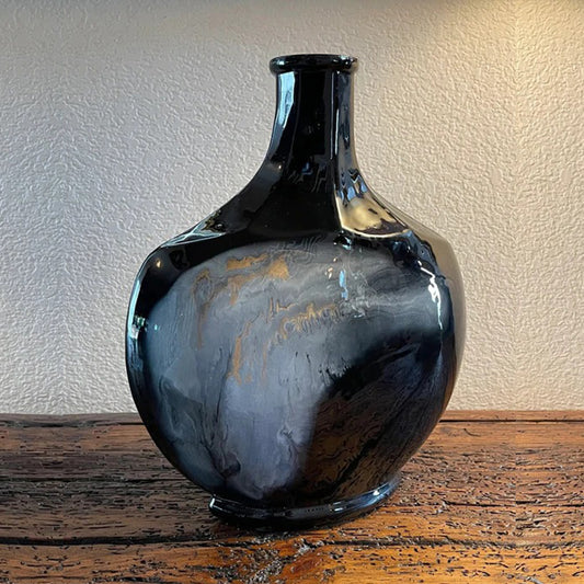 Black & Silver Vase