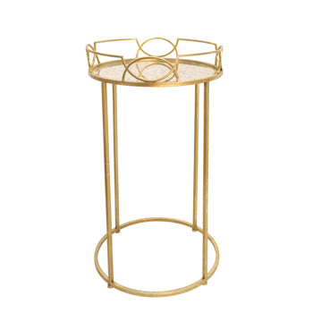 S/3 Gold Accent Tables