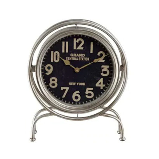 Grand Central Station Train Table Clock