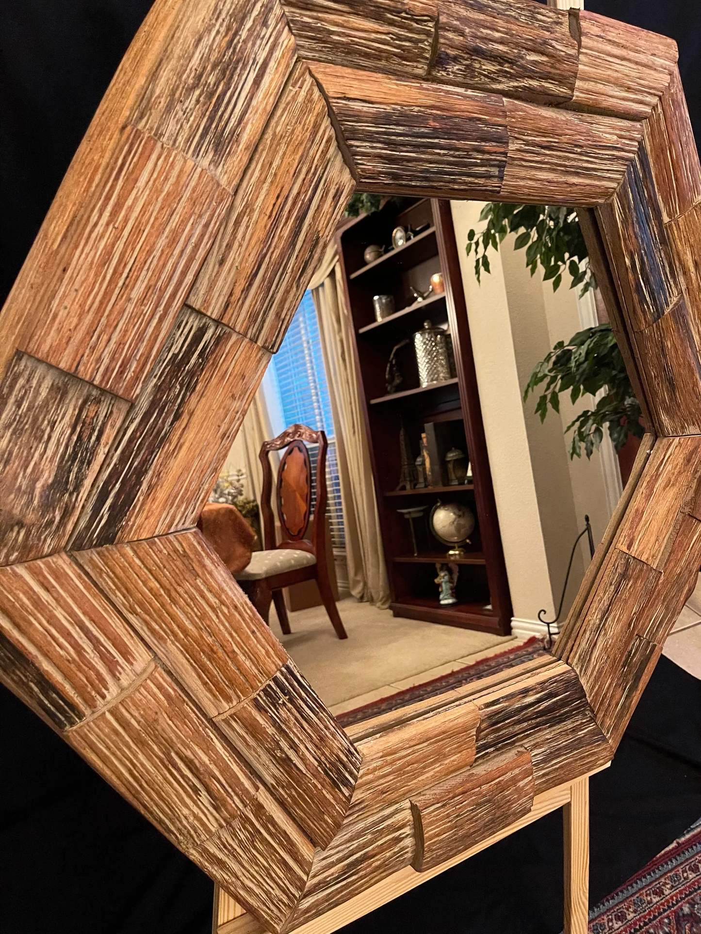 Hexagon Frontier Mirror