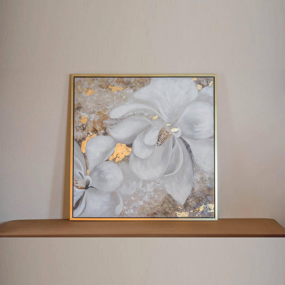 Magnolia Framed Canvas