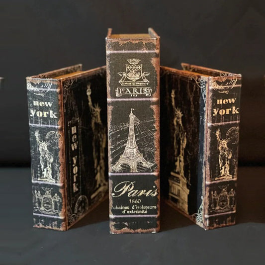 Paris & New York Wooden Box Set