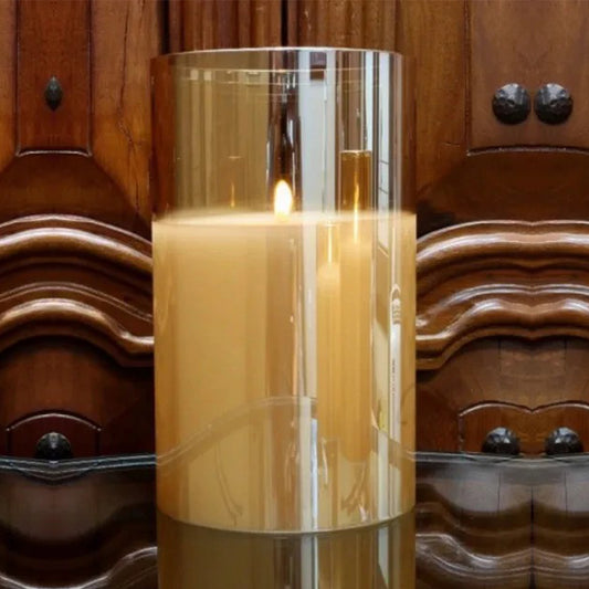 Radiance Champagne Poured Candle (Large)