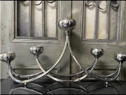 Steel Candelabra