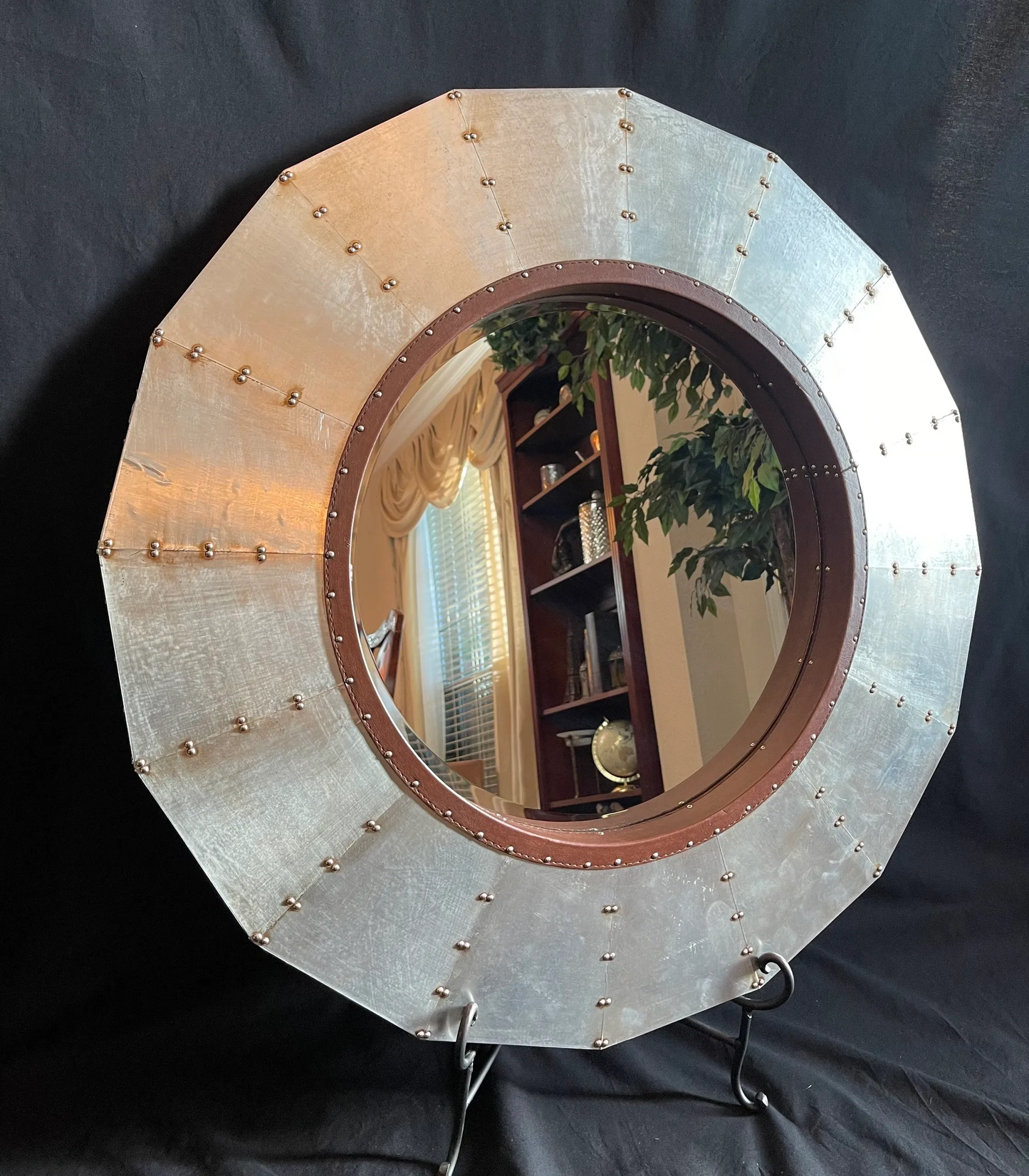 Steel Wheel Mirror