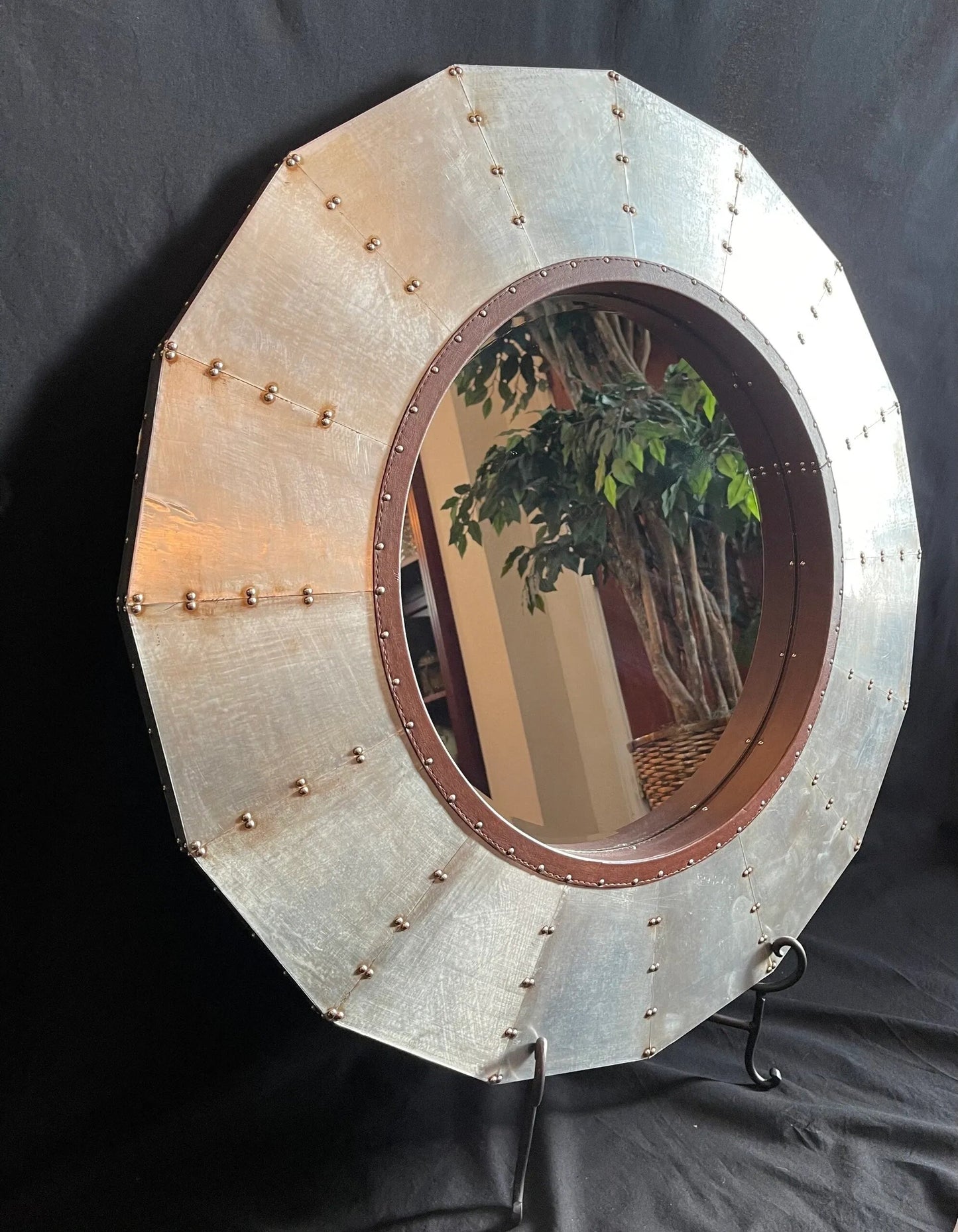 Steel Wheel Mirror