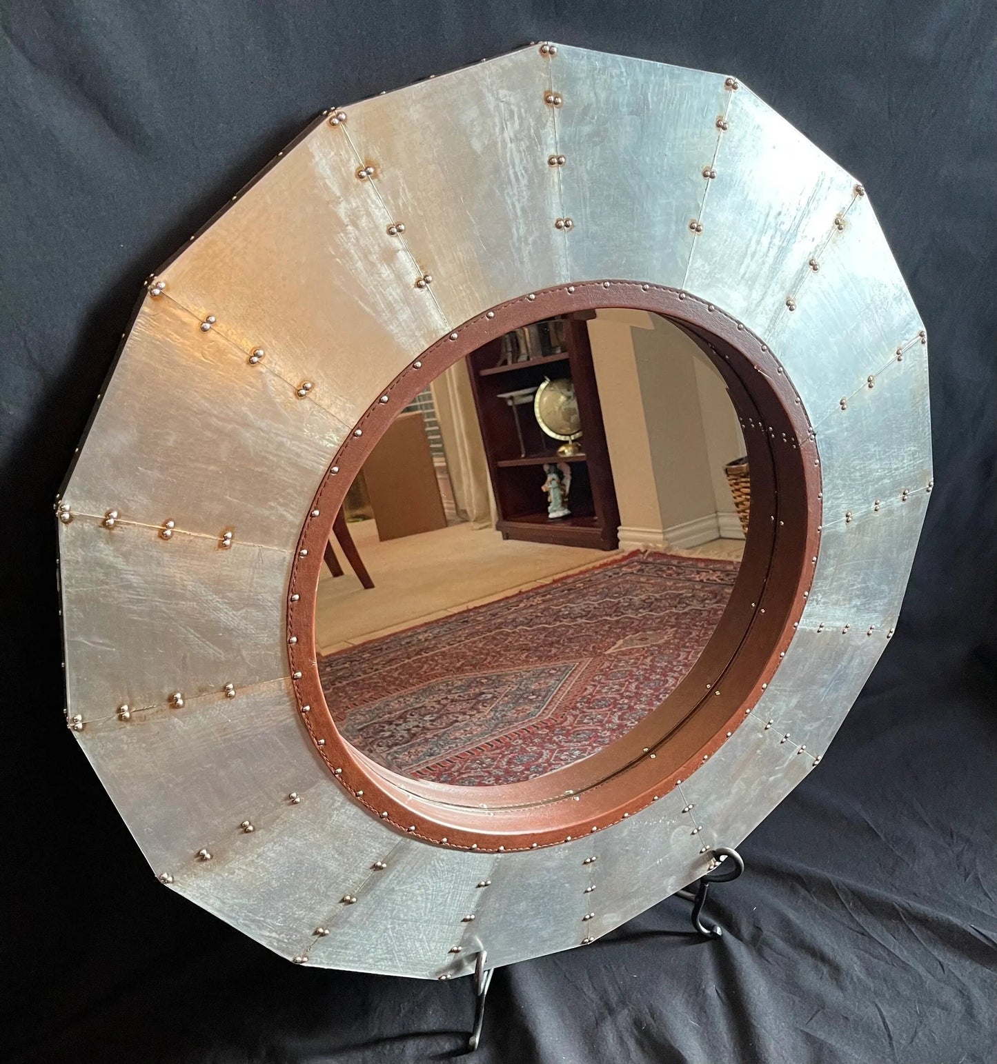 Steel Wheel Mirror