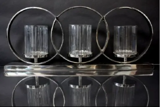 Three Ring Candle Holder